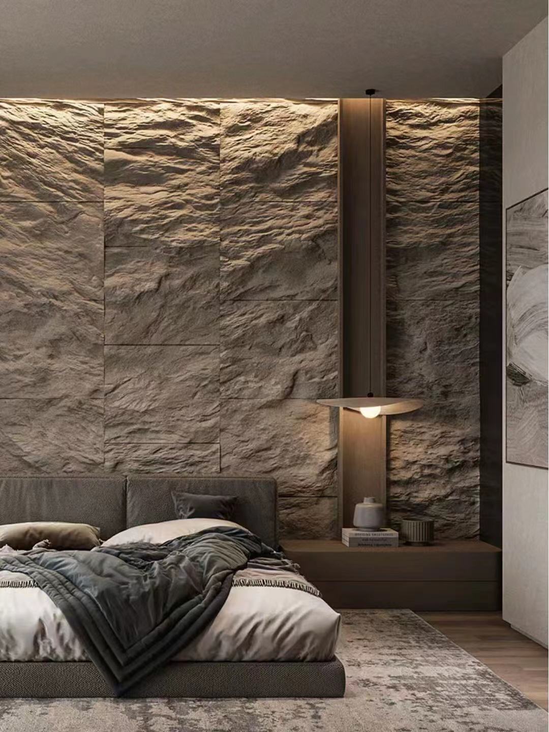 PU stone wall panel 4